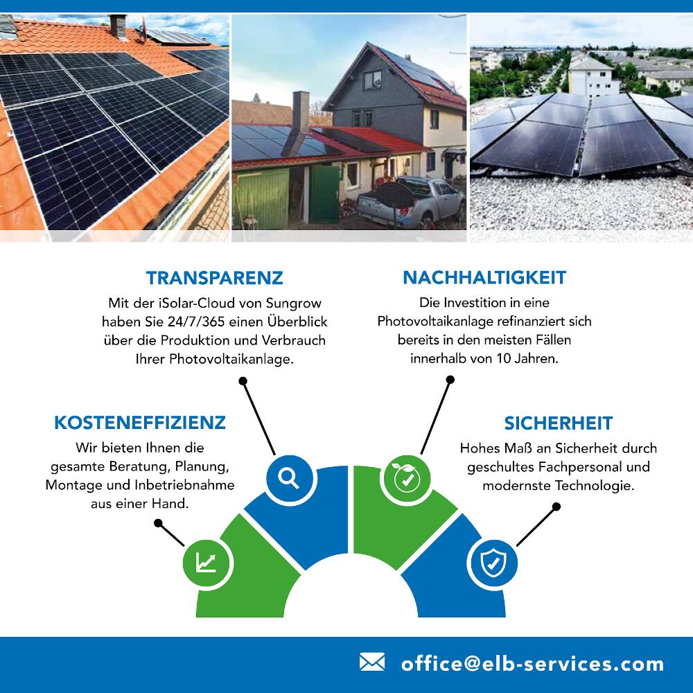 Anfrage Photovoltaik unverbindliches Angebot